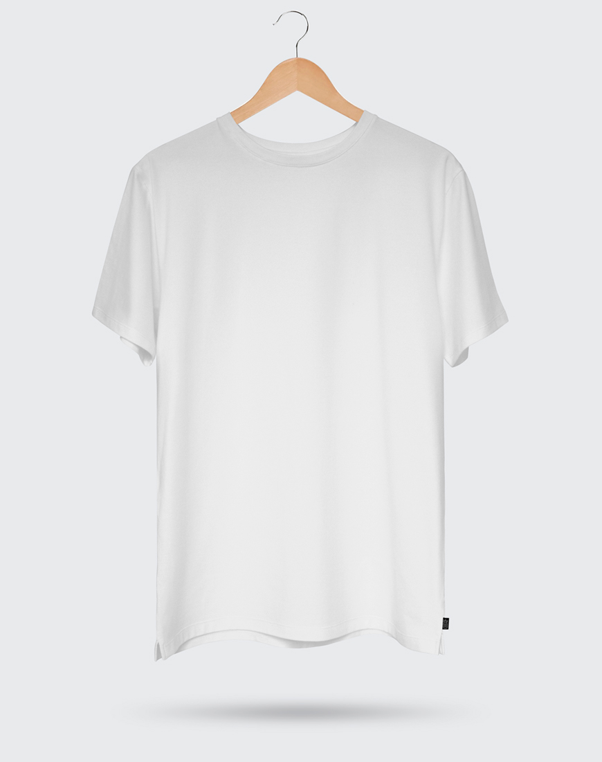 camiseta básica blanca