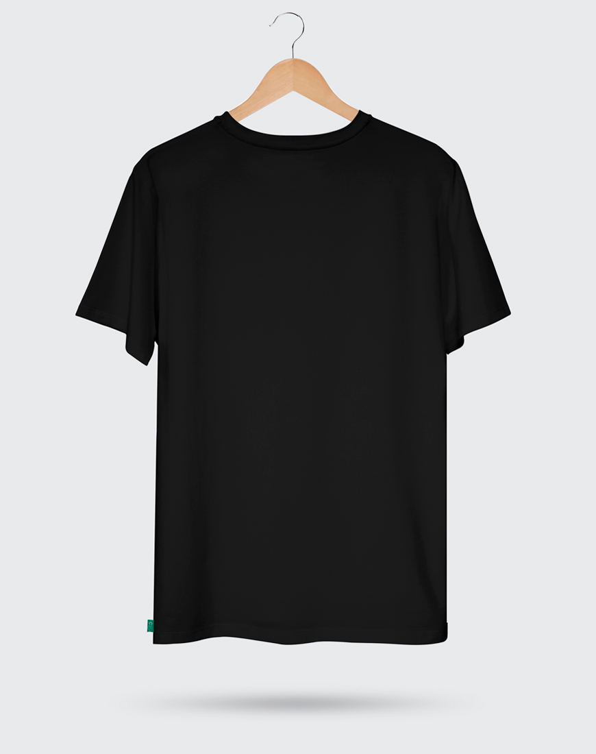 Natural-Camiseta Negra Básica