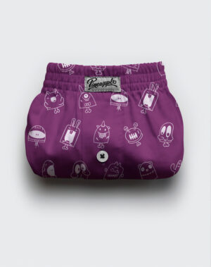 PINEAPPLE - BÓXER SHORT - MONSTERS - MORADO