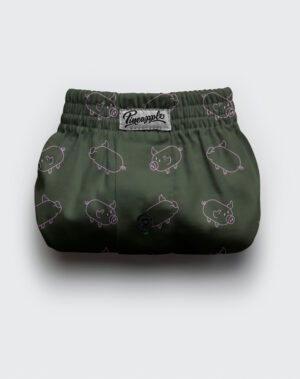 PINEAPPLE - BÓXER MARRANOS VERDE MILITAR