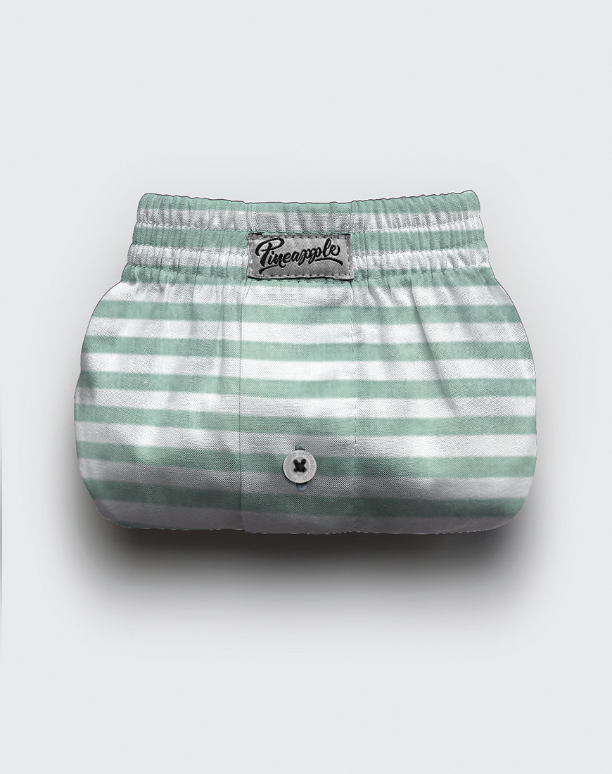 PINEAPPLE - BÓXER SHORT - RAYAS HORIZONTALES VERDES